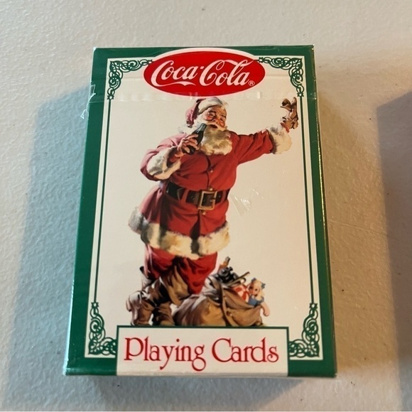 1994 Coca Cola Limited Edition 2 Decks of Cards sealed never used NWT - Picture 10 of 11
